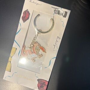 Penhaligon's Silver and Red Dragon Key Holder